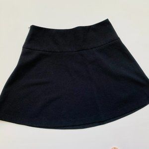 RED VALENTINO BLACK A-LINE SKIRT